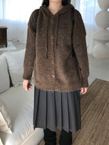 Bernie Hooded Knit Cardigan (3 colors)