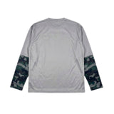Grey RockStar Layered T-Shirt