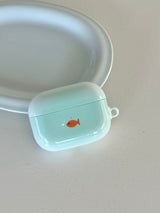 ミントゴールドフィッシュエアポッズケース