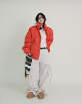 Carrot Diamond Quilting Unisex High Neck Padding (100% Wellon)