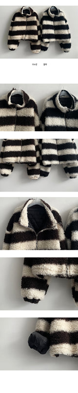 Newdin Quilted Dangara Foggy Wool Jacket