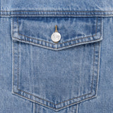 LOOSE FIT DENIM VEST code 21013