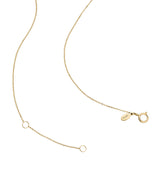 [925 silver] Un.silver.131 / simple pearl necklace (gold)