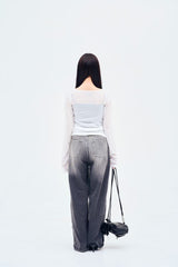 sheer logo TEE