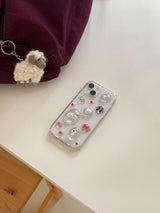 ハッピーダルメシアンレジンフォーンケース