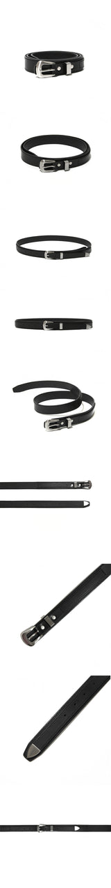 [PREMIUM] Double leather belt