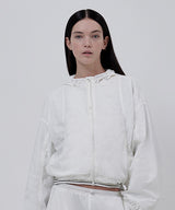 KIRSH プレーンインクシジョンウーブンウインドブレーカー [WHITE]