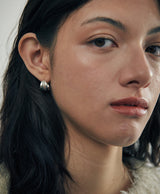 [925 silver] Deux.silver.203 / エペコートピアス (シルバー)