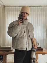 Anur Crop Tweed Padding