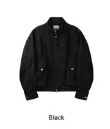 Deon Dyeing High Neck Crop Jacket