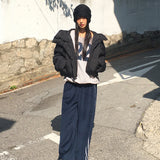 Bubbling Wellon Short Hooded Padded Jacket