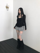 セプテンバーカーディガンセット(2color)