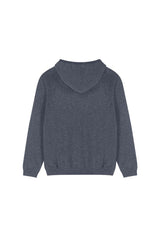 フィッテッドカシミアブレンドフーディー