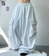 OVER-WIDE CARGO PANTS