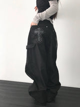 【即日発送】 ninteen クロスワイドパンツ
