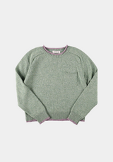 ダスティウールニットプルオーバー Dusty Mint