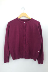 Vivid Hidden Burton Knit Cardigan