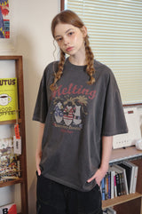メルティングバディーズピグメント半袖Tシャツ