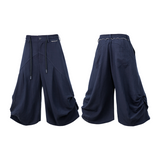 RELABEL (Dream Bud) テンセル アセテート バルーンプリーツ クロップドパンツ