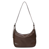 【お気に入り追加で応募】POT DOUBLE WRINKLE LEATHER SHOULDER BAG UNISEX (2COLOR) 