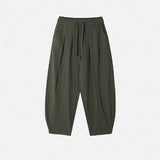 Soven Linen Two-Tuck Banding Pants