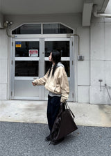  CROP TRENCH BLOUSON