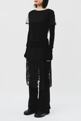 (W) Cloud Wrap Skirt (2color)