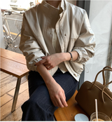 Bane Detachable Hood Leather Field Jacket / 3 Colors