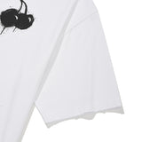 メルティングチェリーピグメントウォッシングTシャツ [WHITE]