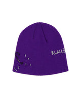 BBD Embroth Logo Piercing Beanie (Purple)