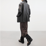 (Unisex) デンヤツーバートンレザーブレザー