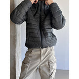 [Unisex] Triple zipper hood padding(4color)