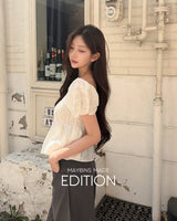 [MADE] レングレースパフブラウス