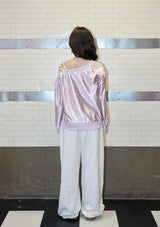 leopard lace uniform mtm - pink