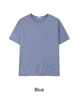 フェレーローリングストライプ半袖Tシャツ