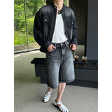 [S/S] Cool denim biker jacket (3color)