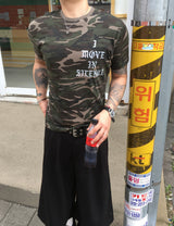 No.1811 S lettering camo half T