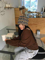 Grunge Weaving Beanie (2color)
