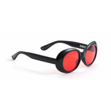 Roswell Original Glossy Black / Red Tint Lens