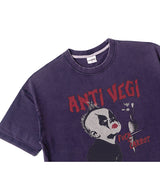 OC Anti-Vegi AQ Washed Tee (Navy)