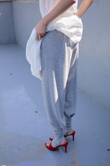Leg Warmer Sweatpants (Gray)