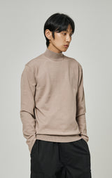 BASIC HALF POLA NECK KNIT