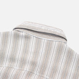 Shua Seersucker Stripe Shirt 2C
