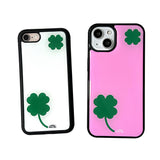 [made] Clover phone case (epoxy bumper)