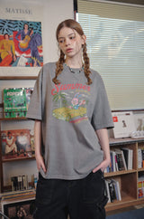 ローリングホッピーピグメント半袖Tシャツ