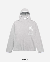 Emblem Crop Hoodie