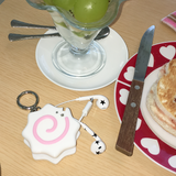  【MADE】 Narutomaki Cable Holder Keyring