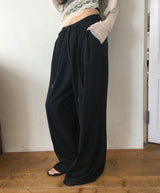 [ workwear✔ ] nomal low strap maxi wide sl