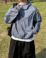 Aeric Diagonal Lightweight Windbreaker