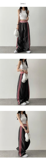 Lark cropped fine ribbed plain sleeveless top